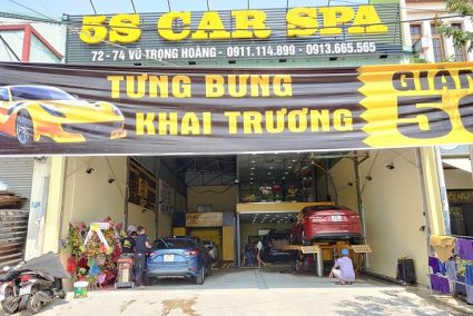 Biển bảng quảng cáo rửa xe đẹp