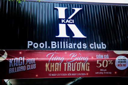 Một mẫu giành cho Pool Billiads Club