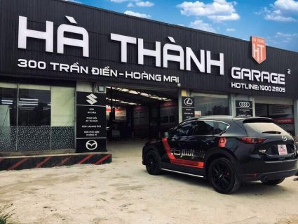 Thi công bảng hiệu garage chuyên nghiệp