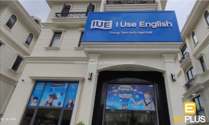 Bảng hiệu tiếng anh đẹp