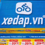 Mẫu bảng hiệu xe điện đẹp