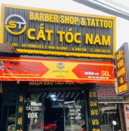 bảng hiệu salon tóc
