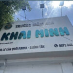 Bảng hiệu trường mầm non