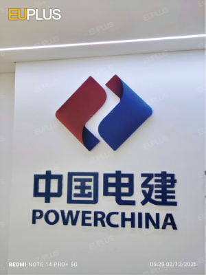 Mẫu thi công logo sang trọng